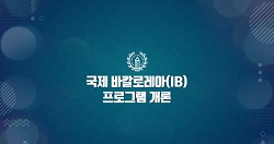 2026 {IB} 국제 바칼로레아 프로그램 개론 썸네일 이미지